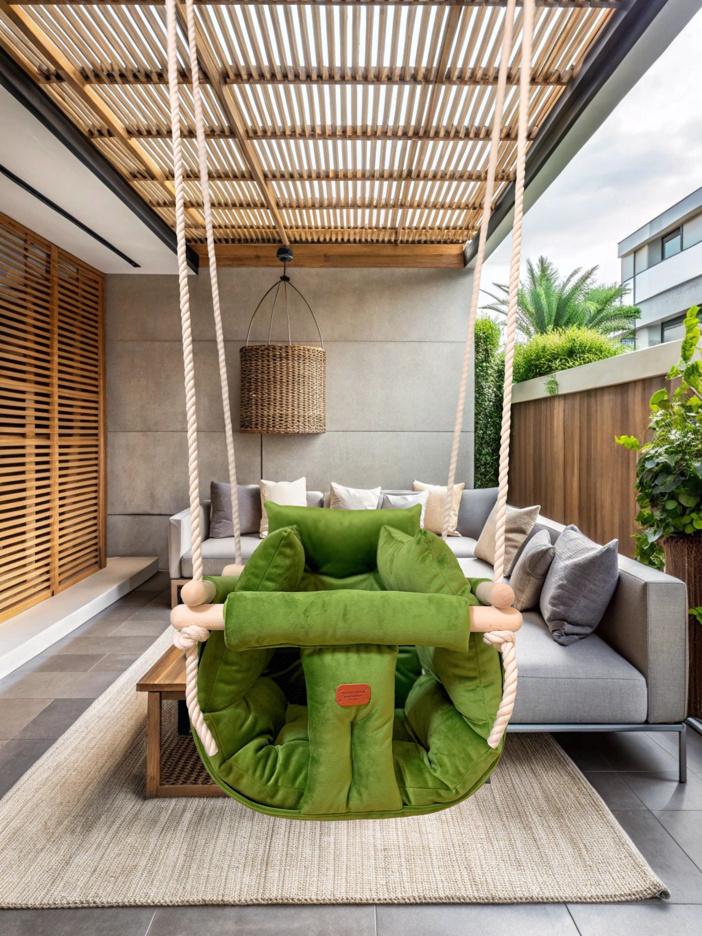 Luxury Kiwi Green Ljuljaška