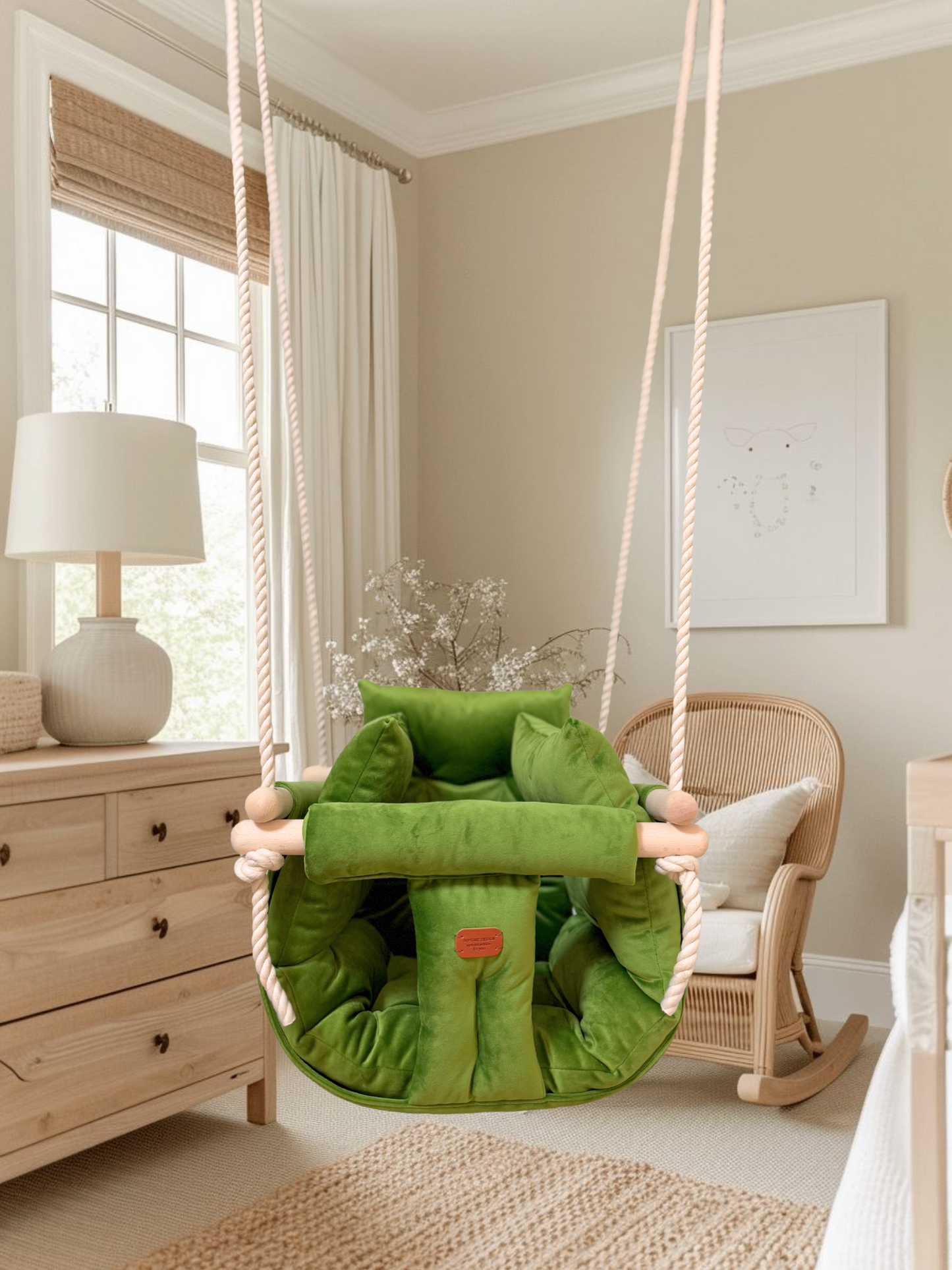 Luxury Kiwi Green Ljuljaška