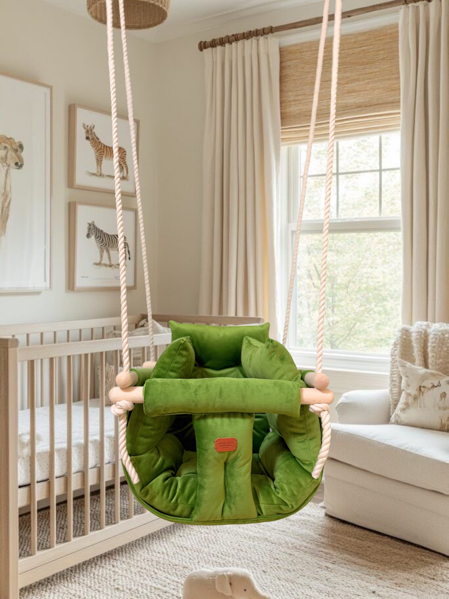 Luxury Kiwi Green Ljuljaška