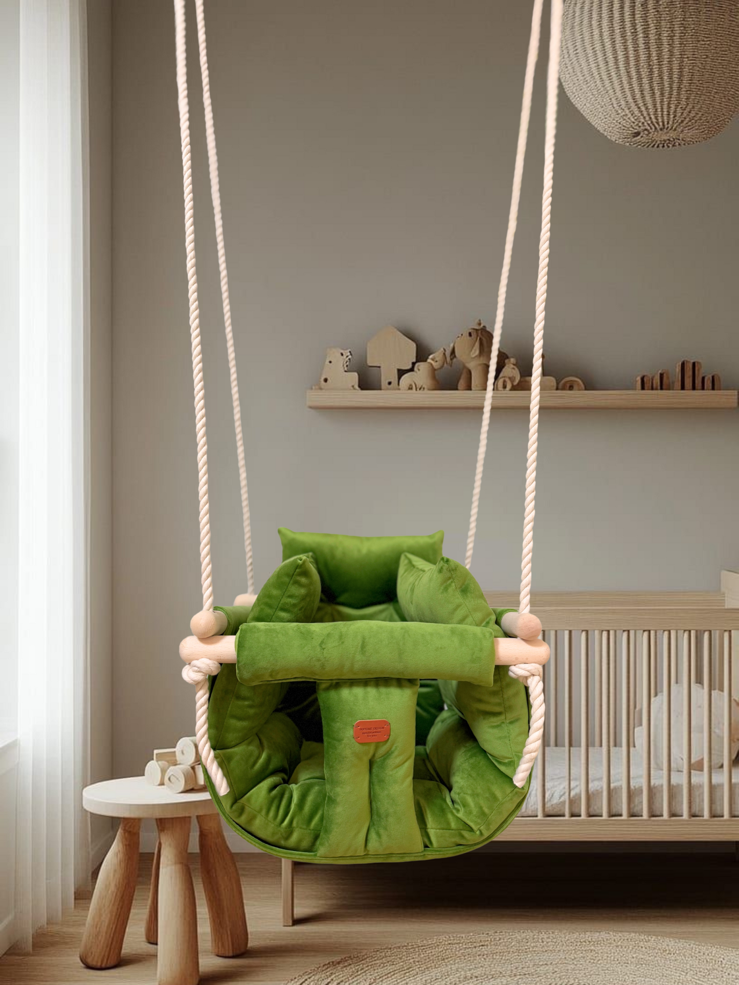 Luxury Kiwi Green Ljuljaška