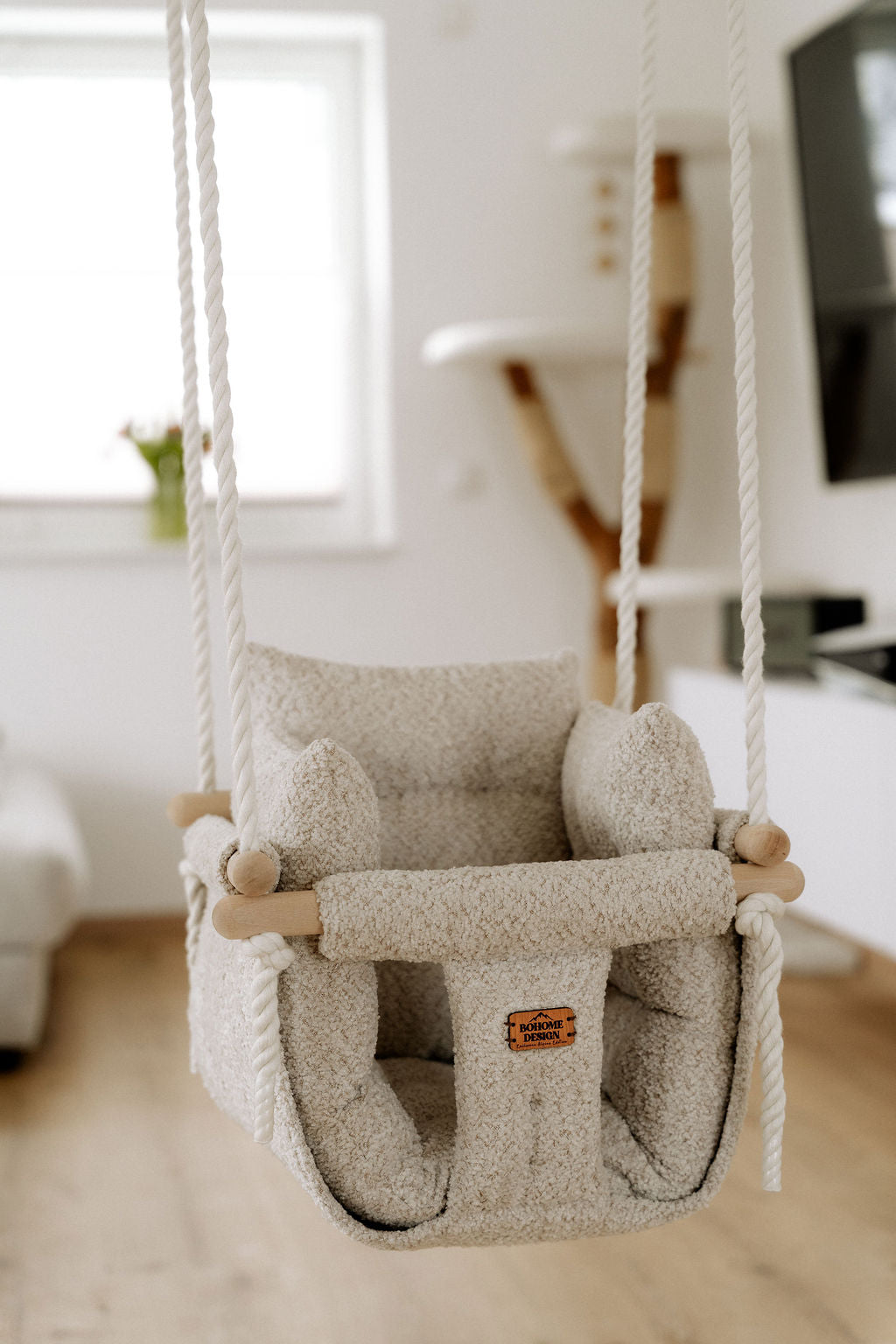 Alpine Champange Premium Ljuljaška - Ručno rađena ljuljaška za bebe