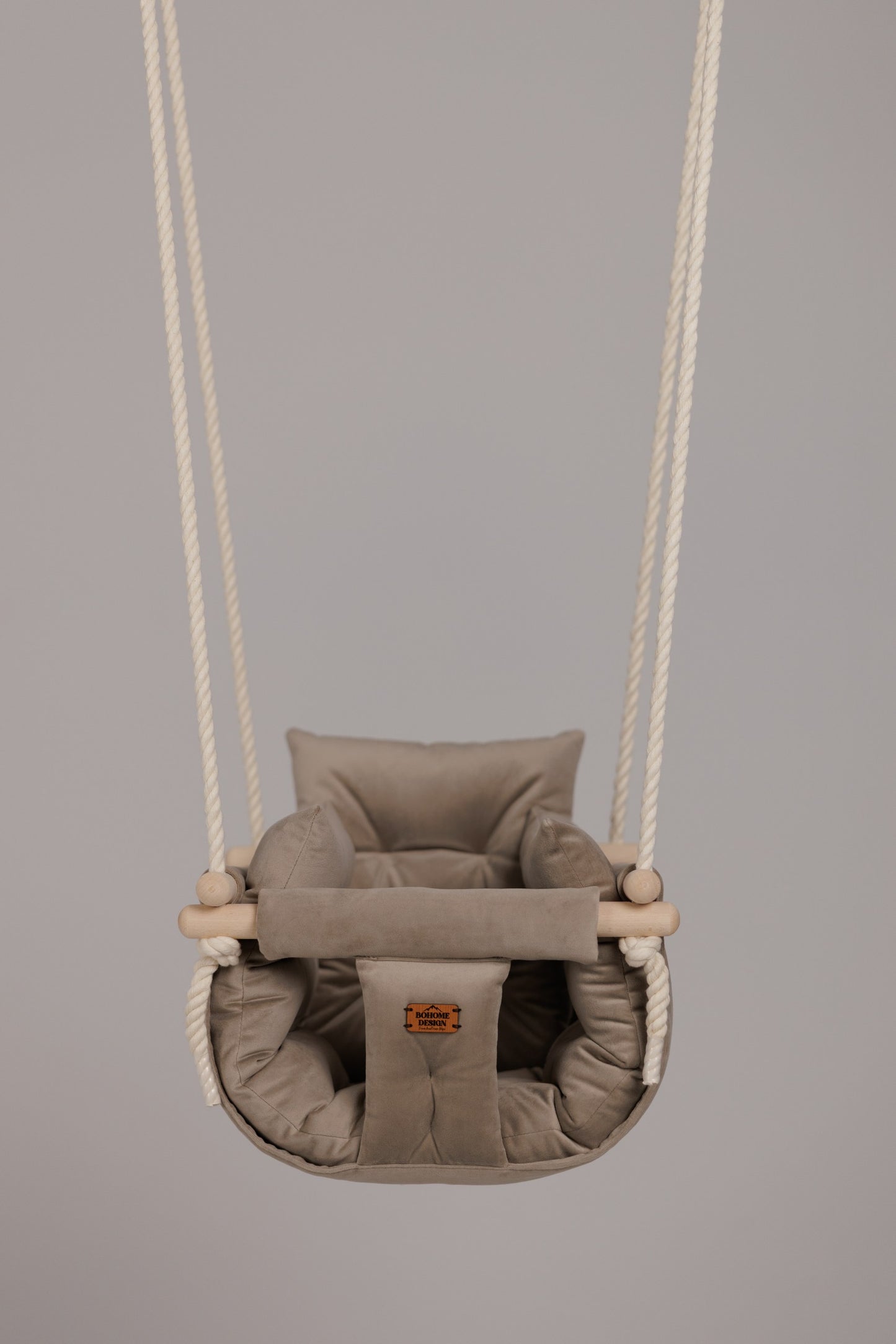 Luxury Sand Beige - Ručno rađena ljuljaška za bebe