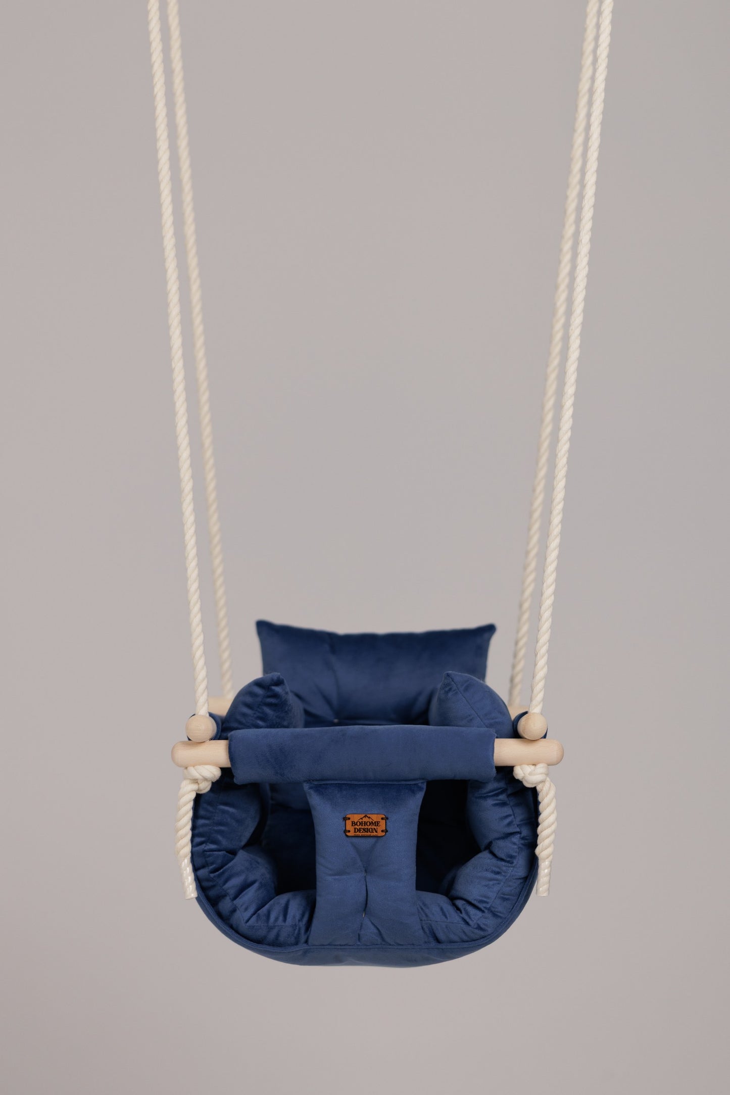 Luxury Royal Blue - Ručno rađena ljuljaška za bebe