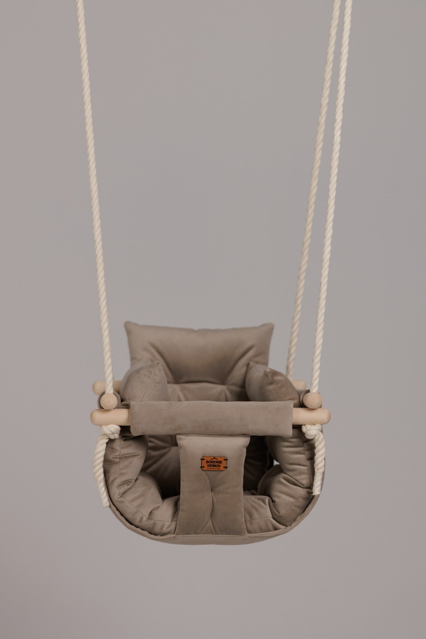 Luxury Sand Beige - Ručno rađena ljuljaška za bebe