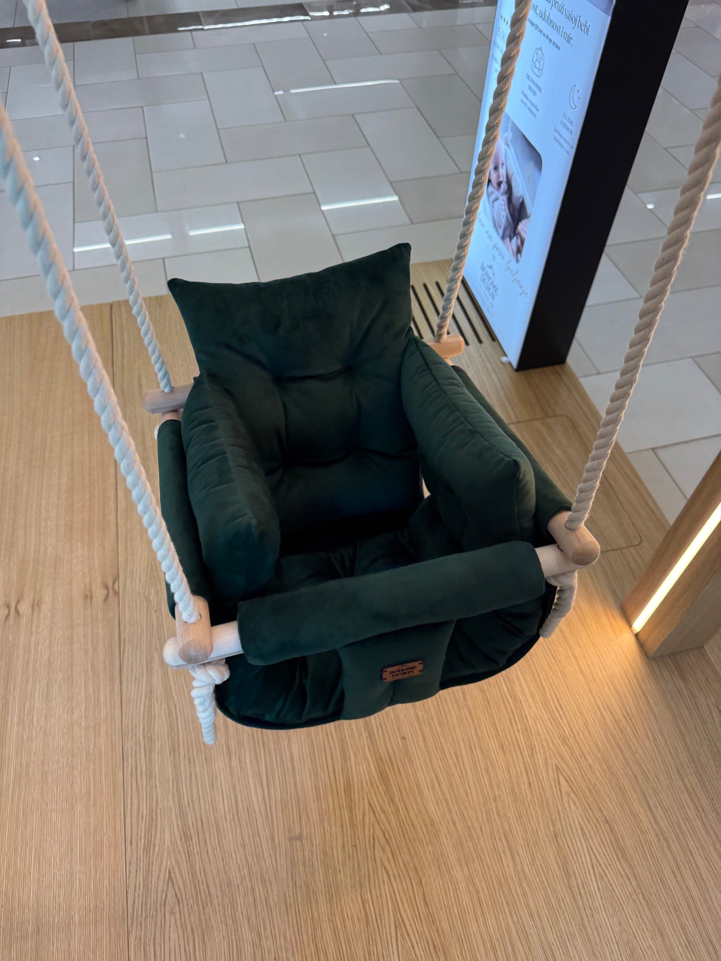 Luxury Deep Green Ljuljaška