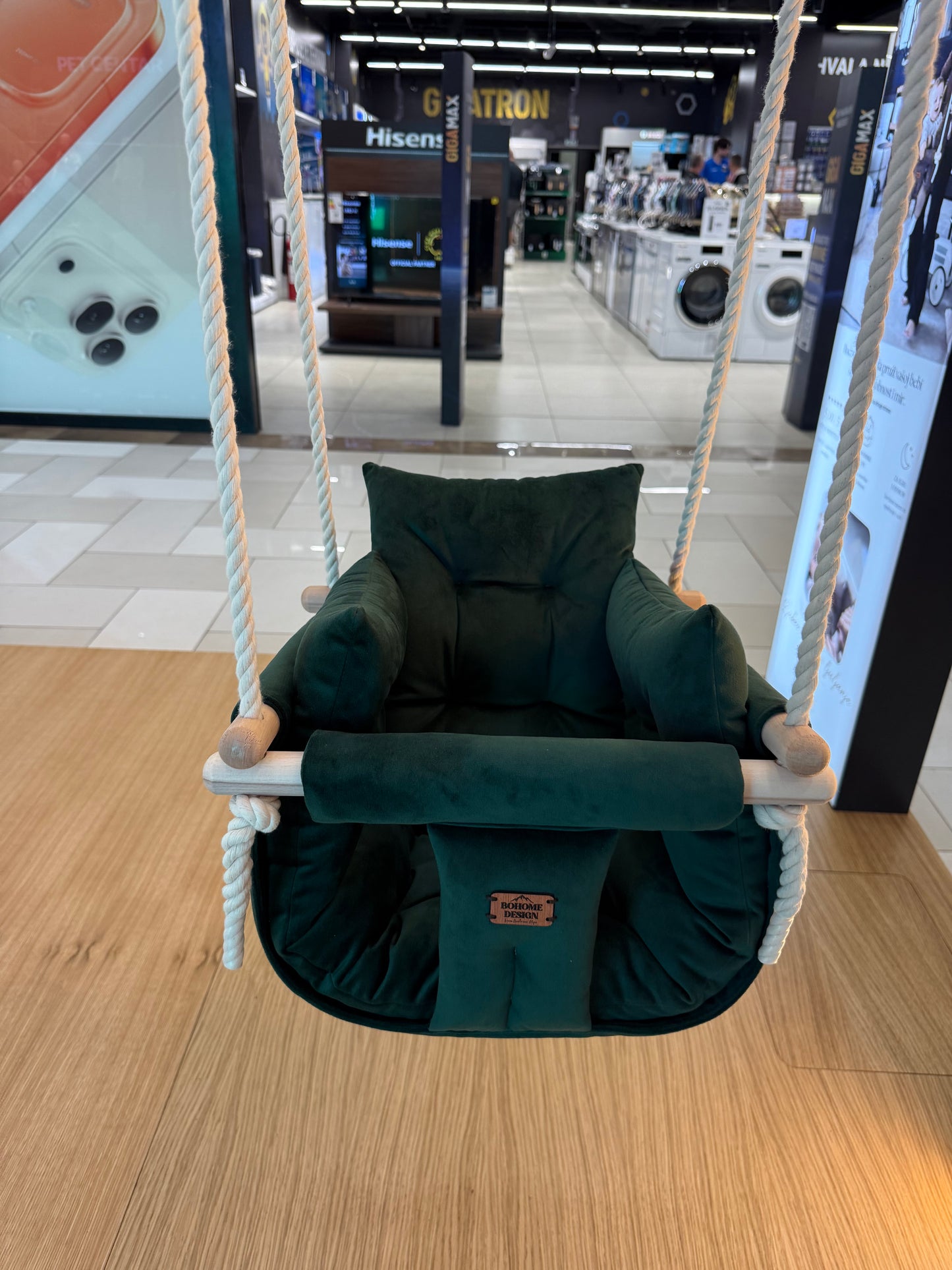 Luxury Deep Green Ljuljaška