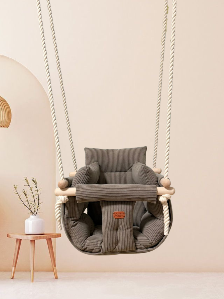 Bohome Design ljuljaška za bebu boho sobne ljuljaške