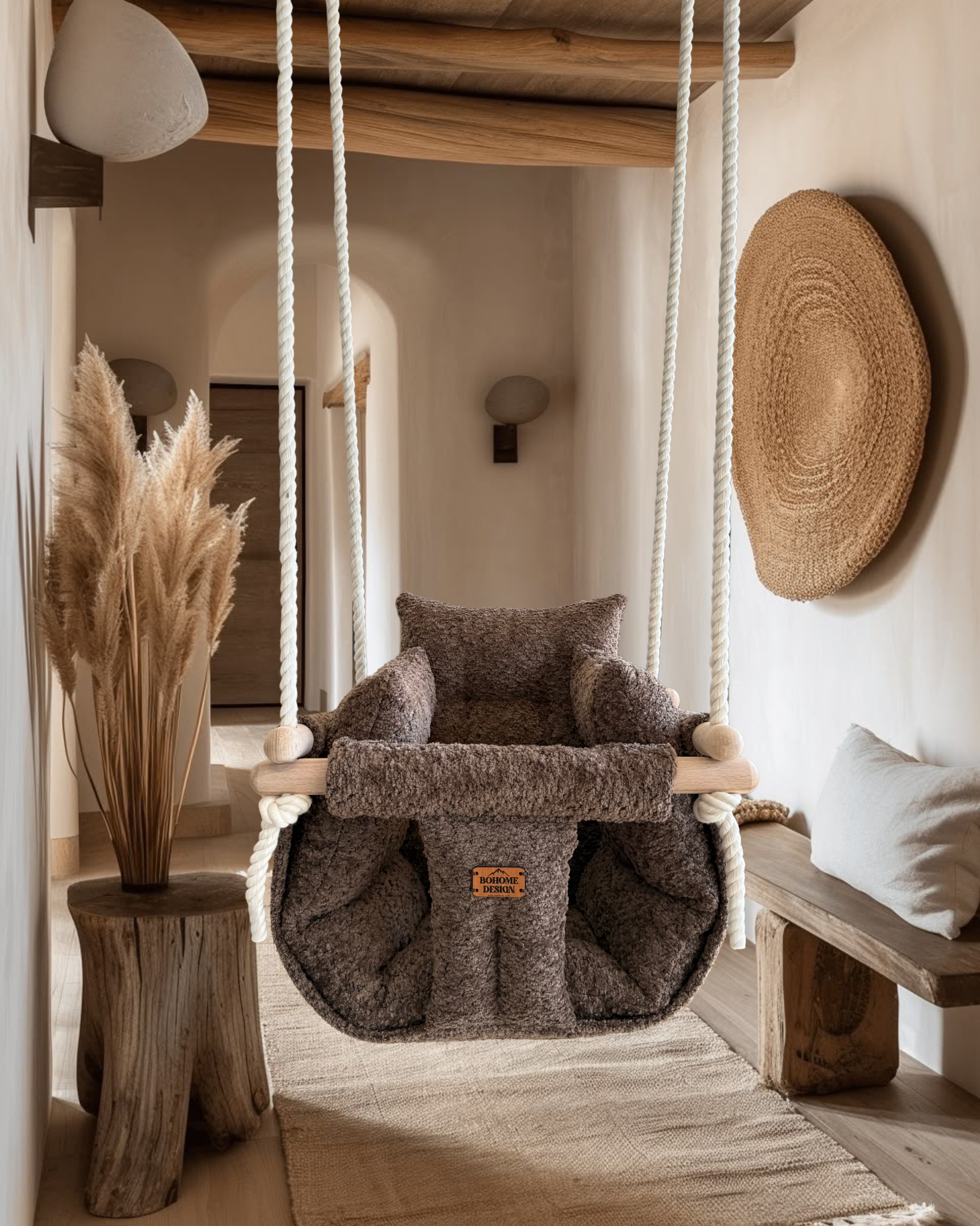 Sobna boho moderna ljuljaška premium kvalitet
